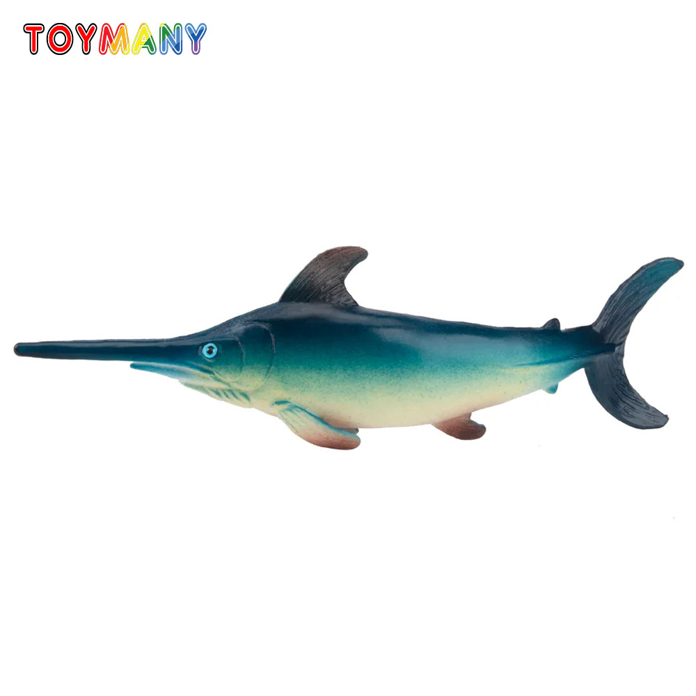 Kids First Education - Toymany ที่สมจริง Swordfish Ocean สัตว์ของเล่น Sea