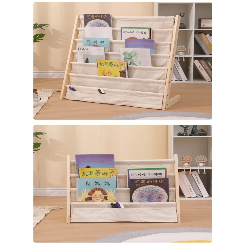 ชั้นวางหนังสือไม้, ชั้นวางหนัง - Montessori Shelf Toy บทวิจารณ์และราคา