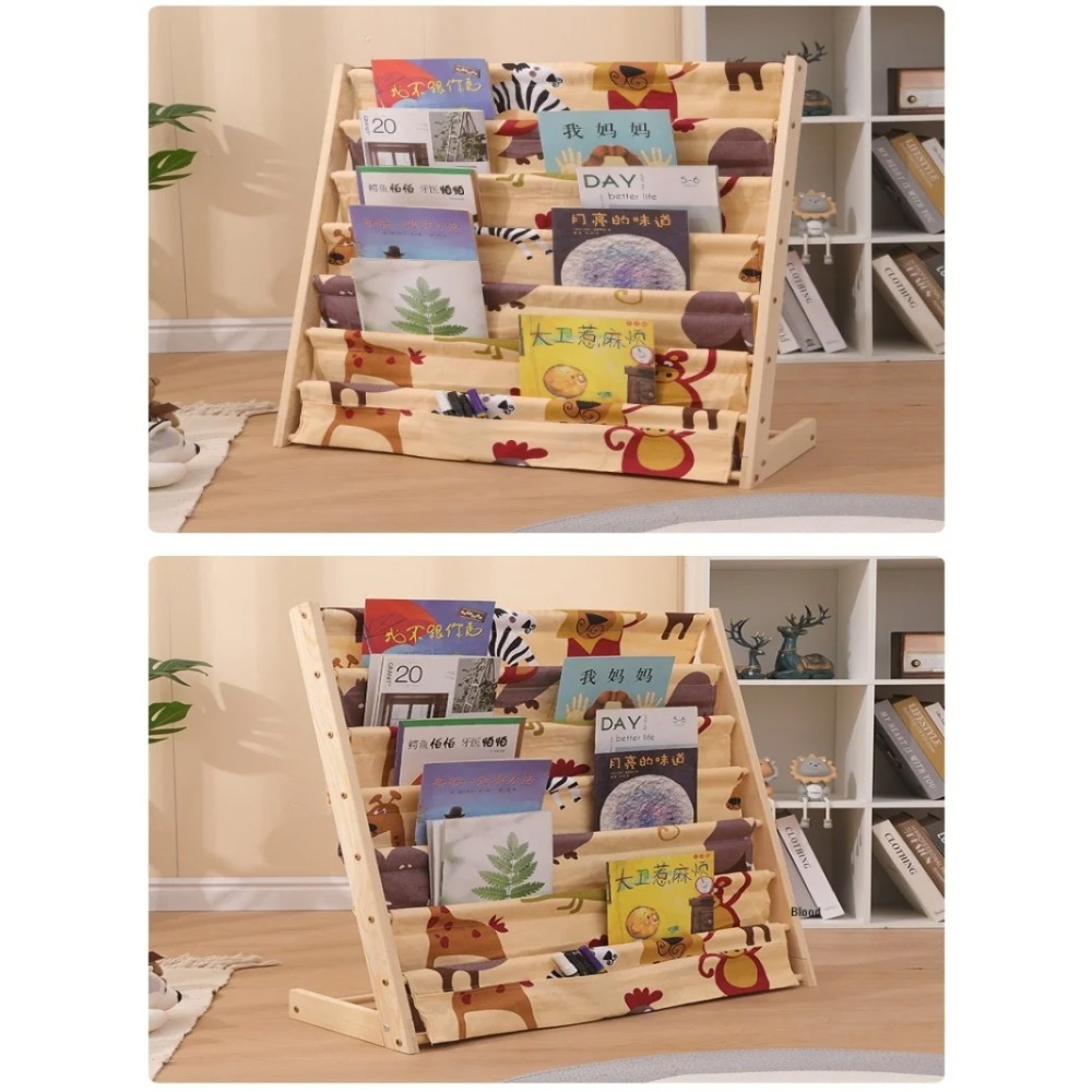 ชั้นวางหนังสือไม้, ชั้นวางหนัง - Montessori Shelf Toy บทวิจารณ์และราคา