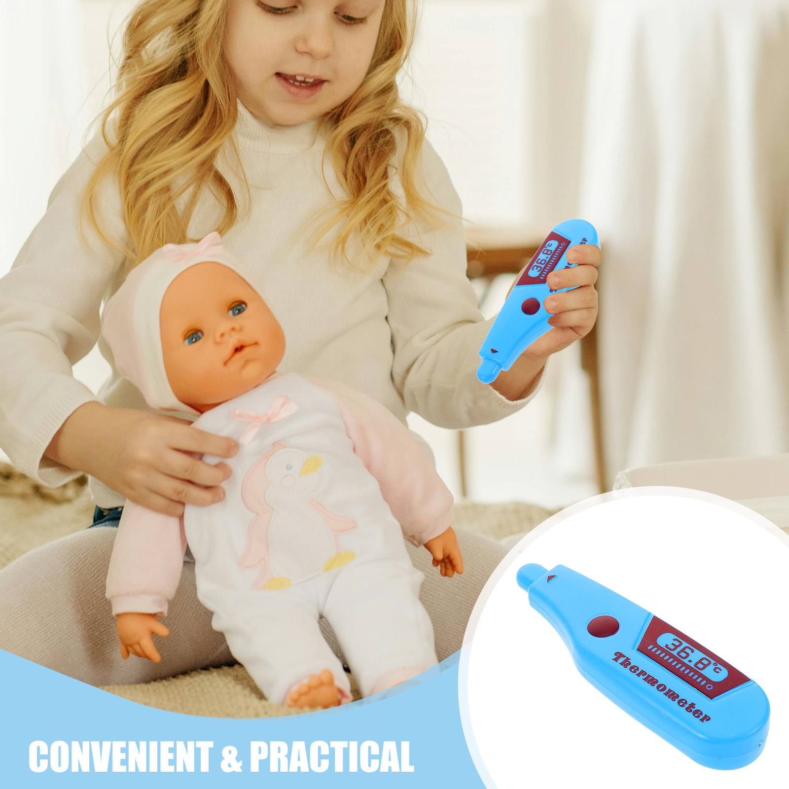 ชุดของเล่นจำลองการเป็นหมอสำหรั - Kids Doctor Education บทวิจารณ์และราคา