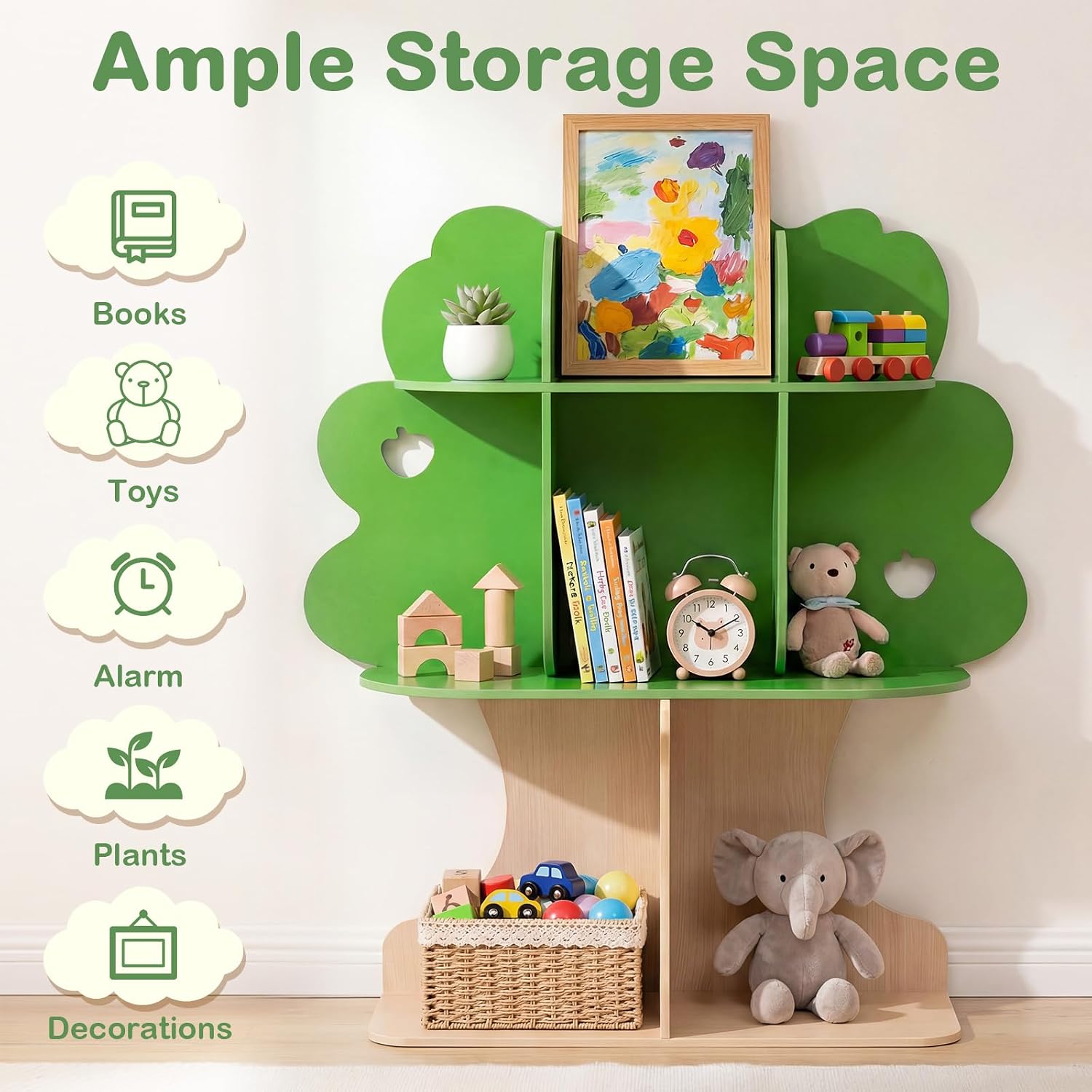 ชั้นวางหนังสือสำหรับเด็ก 3 ชั้ - Montessori Shelf Toy บทวิจารณ์และราคา