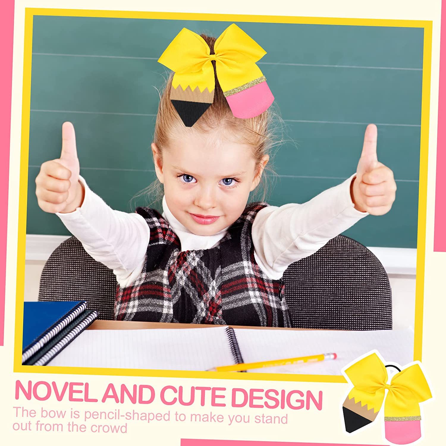 กิ๊บติดผมน่ารักแบบโบว์สำหรับเด - Kids Education School บทวิจารณ์และราคา