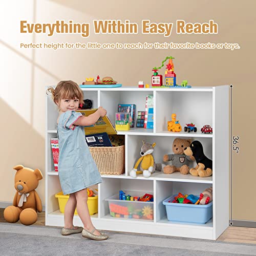 ชั้นวางหนังสือ 3 ชั้นสำหรับเด็ - Montessori Shelf Toy บทวิจารณ์และราคา