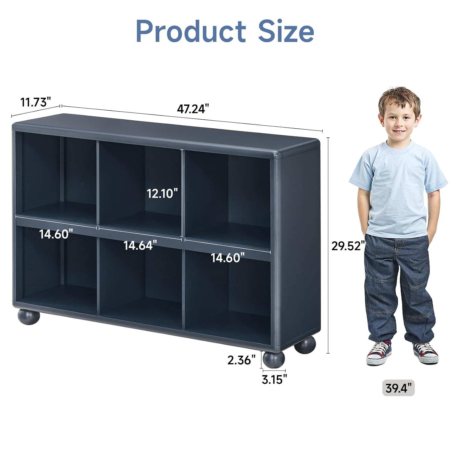 ชั้นวางของสำหรับเด็ก 6 ช่อง ตู - Montessori Shelf Toy บทวิจารณ์และราคา