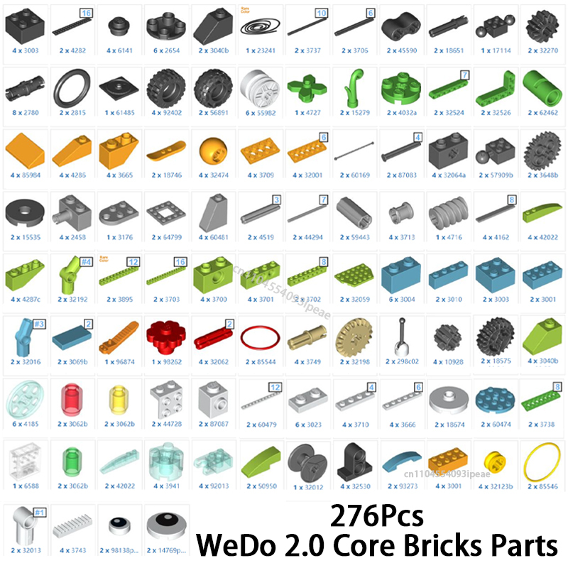 ชิ้นส่วนตัวต่อ WeDo 2.0 Core B - Kids Education Pdf บทวิจารณ์และราคา