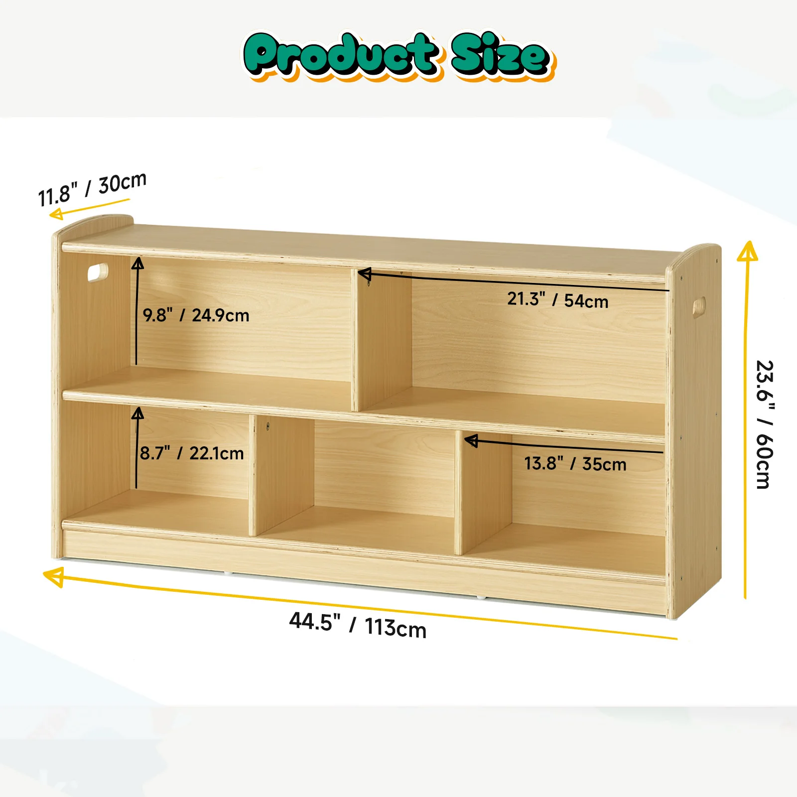 ตู้ไม้มอนเตสซอรี่ 2 ชั้นสำหรับ - Montessori Shelf Toy บทวิจารณ์และราคา