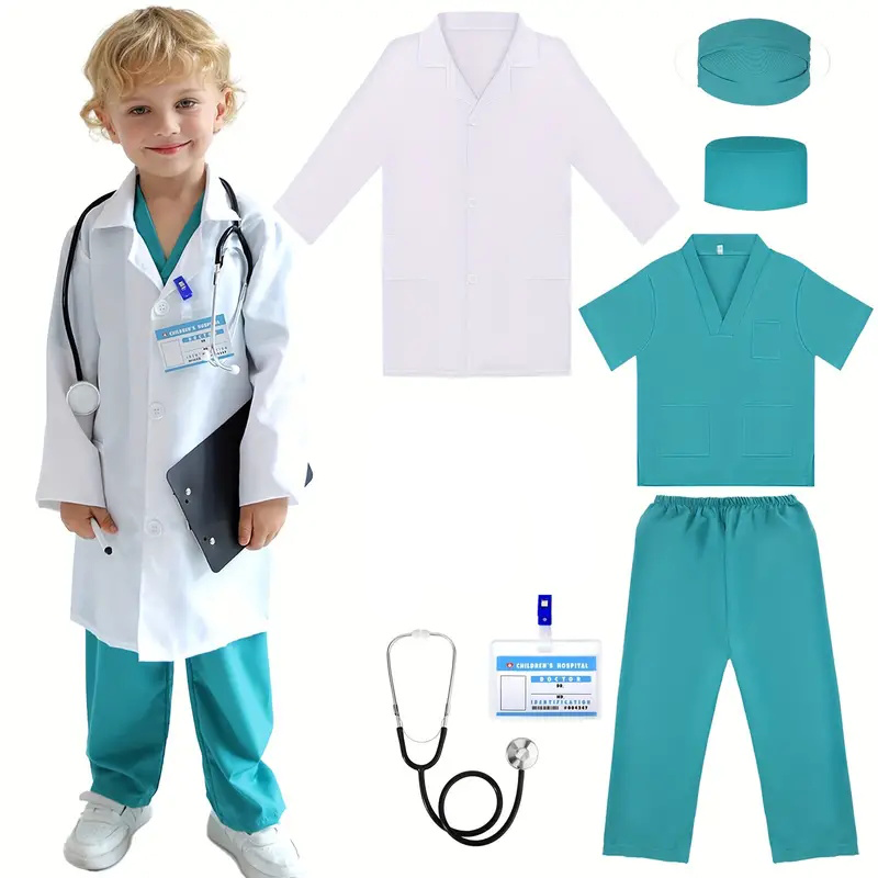 7PCS เด็กหมอพยาบาลคอสเพลย์ชุดเ - Kids Doctor Education บทวิจารณ์และราคา