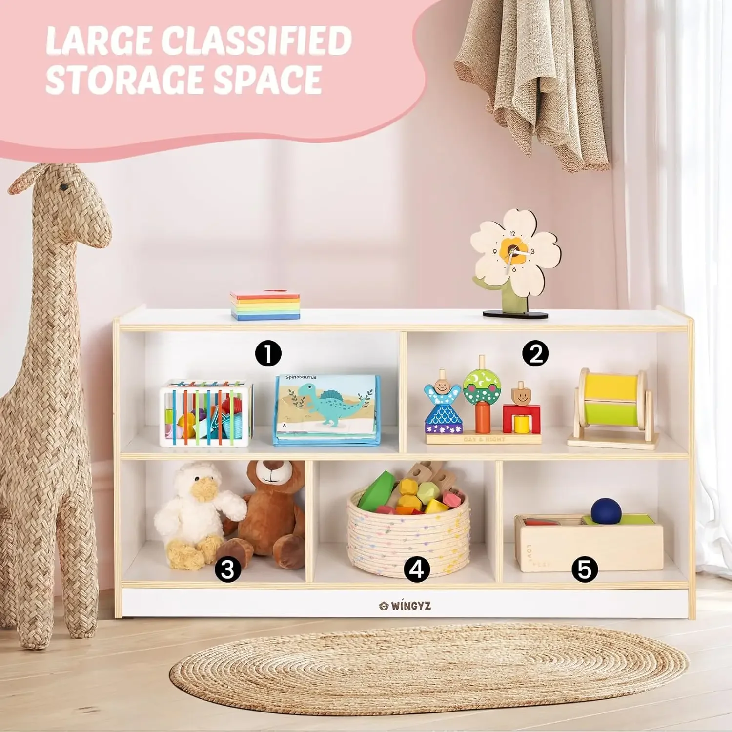 ตู้เก็บของเล่นสำหรับเด็ก, ตู้เ - Montessori Shelf Toy บทวิจารณ์และราคา