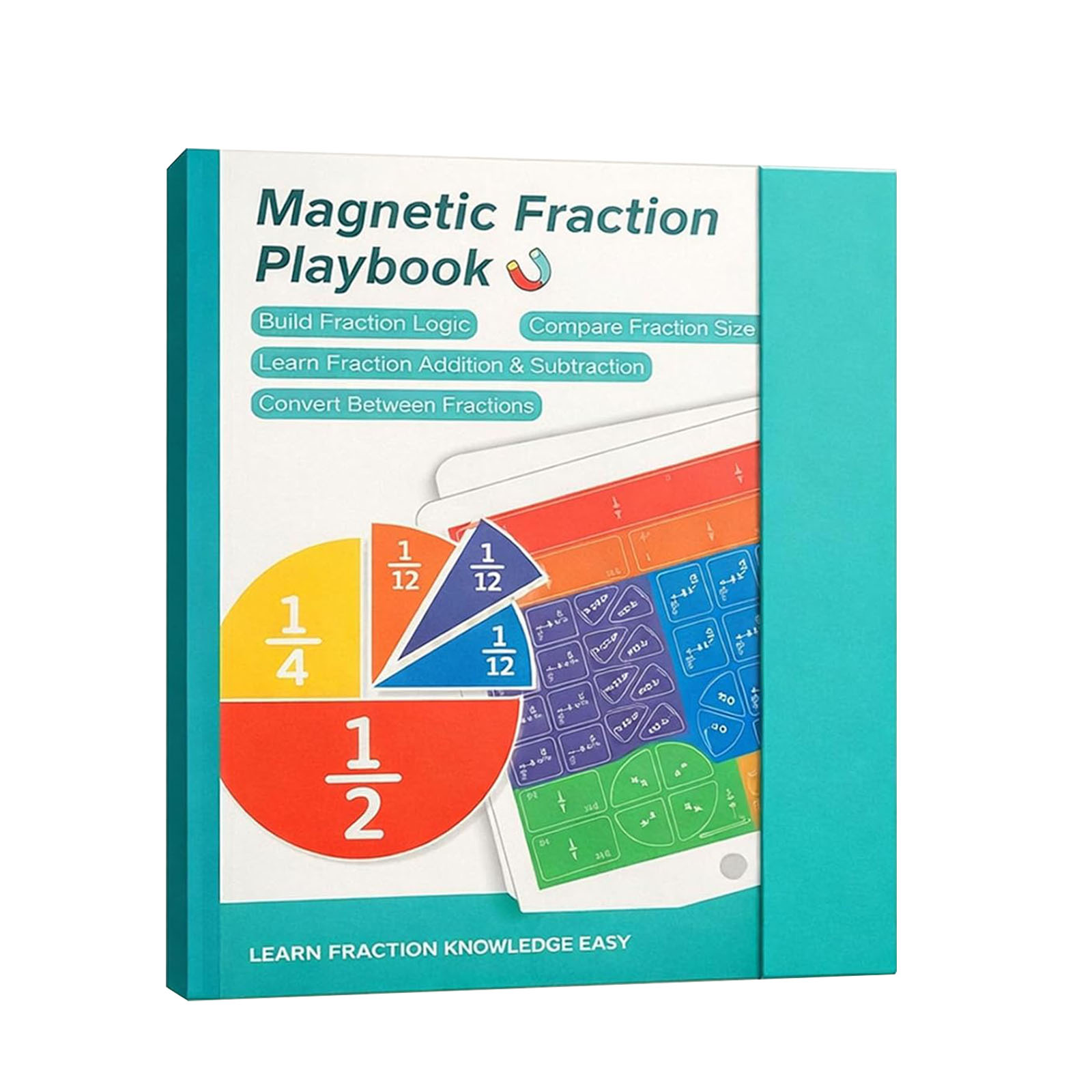 ชุดบล็อกแม่เหล็กฝึกคณิตเศษส่วน - Math Manipulative Set บทวิจารณ์และราคา