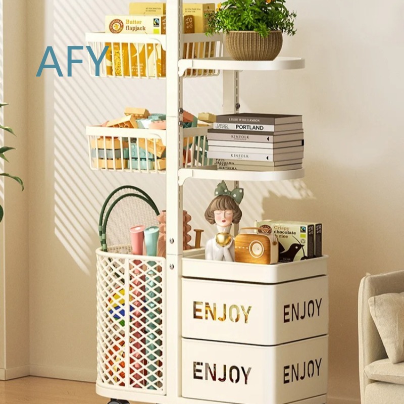 รถเข็นเก็บของเล่นเด็กแบบหลายชั - Montessori Shelf Toy บทวิจารณ์และราคา