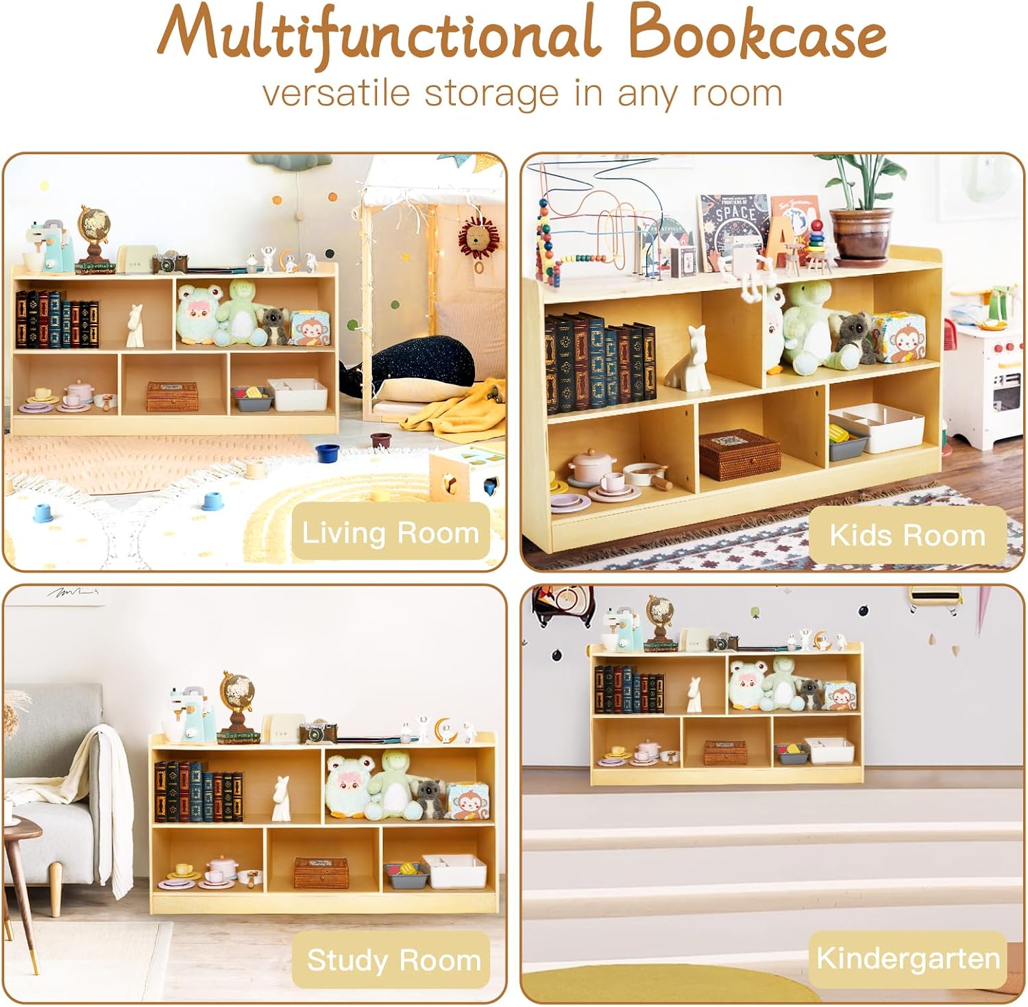 ชั้นวางของเล่นไม้แบบมอนเตสซอรี - Montessori Shelf Toy บทวิจารณ์และราคา