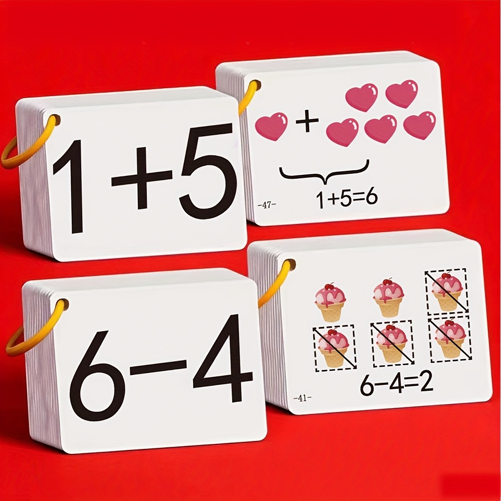 การ์ดการบวกและการลบ 132 ใบ ชุด - Math Manipulative Set บทวิจารณ์และราคา