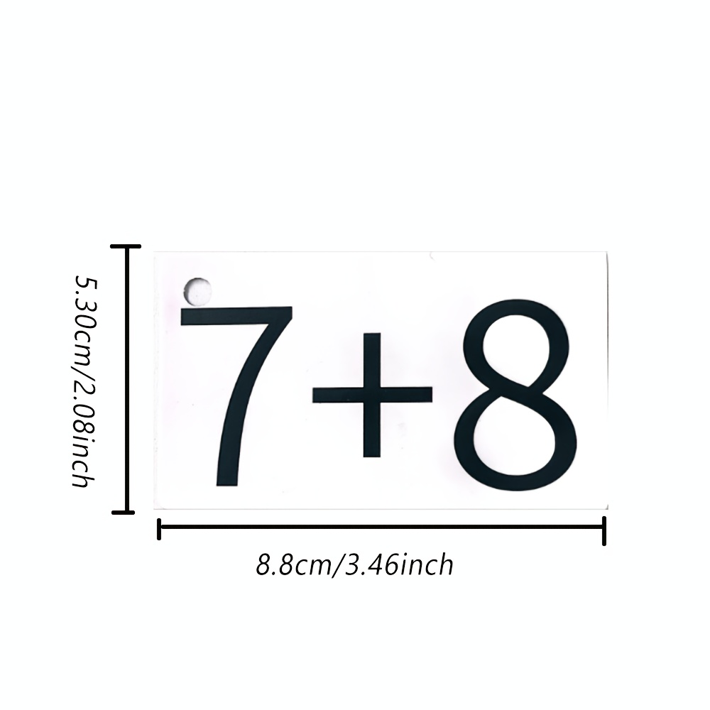 การ์ดการบวกและการลบ 132 ใบ ชุด - Math Manipulative Set บทวิจารณ์และราคา