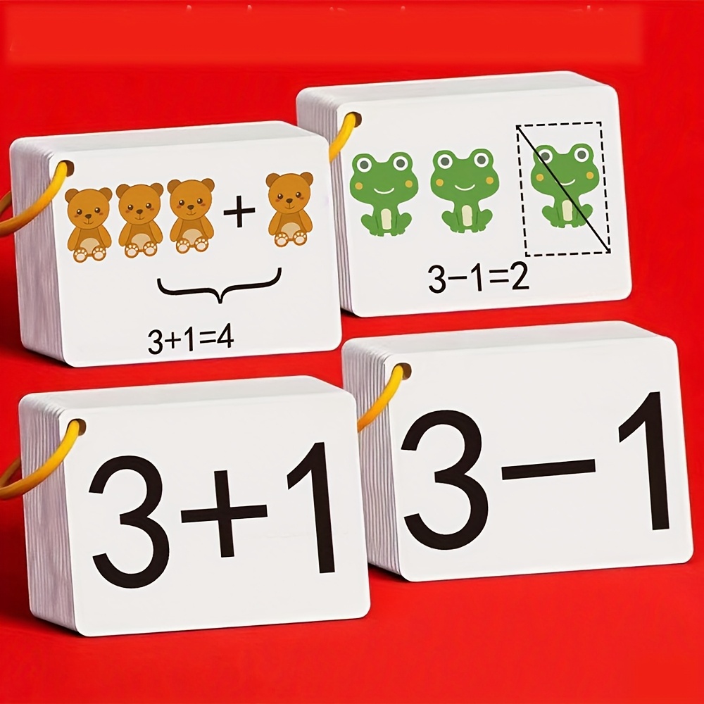 การ์ดการบวกและการลบ 132 ใบ ชุด - Math Manipulative Set บทวิจารณ์และราคา