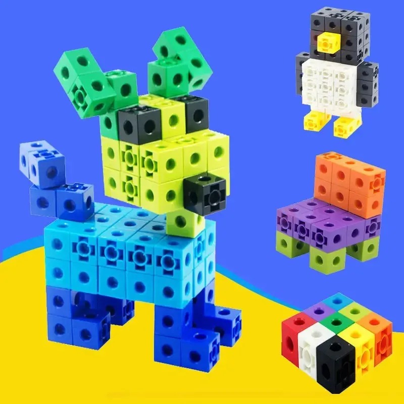 ชุดลูกบาศก์เชื่อมต่อสำหรับคณิต - Math Manipulative Set บทวิจารณ์และราคา