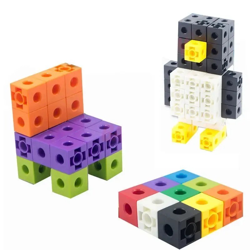 ชุดลูกบาศก์เชื่อมต่อสำหรับคณิต - Math Manipulative Set บทวิจารณ์และราคา