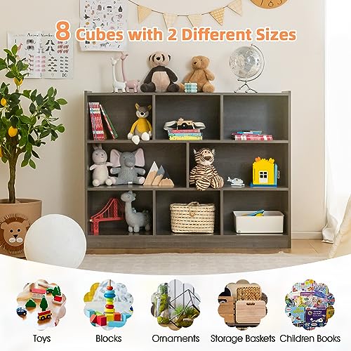 ชั้นวางหนังสือ 3 ชั้นสำหรับเด็ - Montessori Shelf Toy บทวิจารณ์และราคา