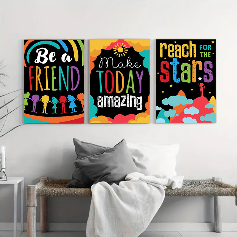 สีสันน่ารัก Dream คําคมใหญ่ผ้า - Kids Education Quote บทวิจารณ์และราคา