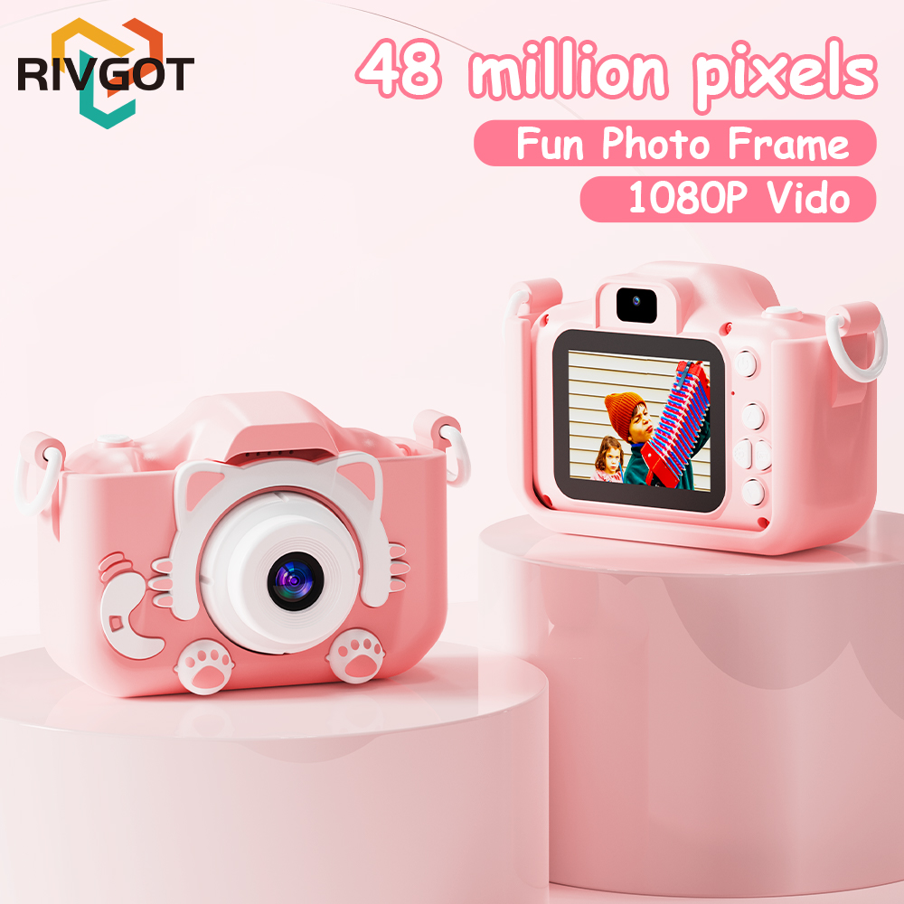 กล้องเด็กสําหรับสาว 1080P HD เ - Kids Education Video บทวิจารณ์และราคา