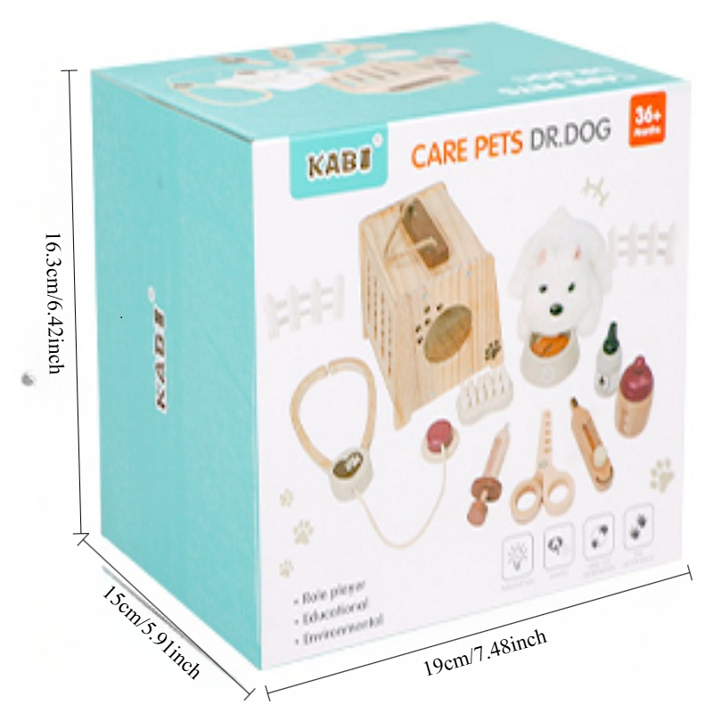 ชุดหมอสัตว์เลี้ยงไม้ ของเล่นเส - Kids Doctor Education บทวิจารณ์และราคา