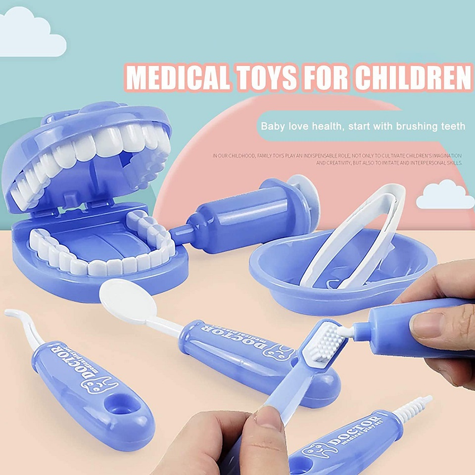 9 ชิ้นชุดทันตกรรมของเล่นทันตกร - Kids Doctor Education บทวิจารณ์และราคา