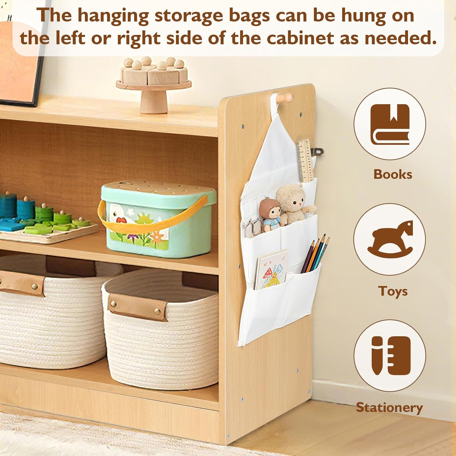 ชั้นวางหนังสือเด็กแบบมอนเตสซอร - Montessori Shelf Toy บทวิจารณ์และราคา