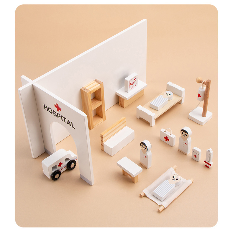 เด็กโรงพยาบาลแกล้งเล่นไม้หมอบท - Kids Doctor Education บทวิจารณ์และราคา